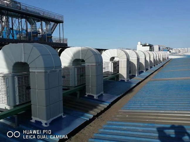 明電舍(鄭州)電氣工程有限公司車間降溫案例